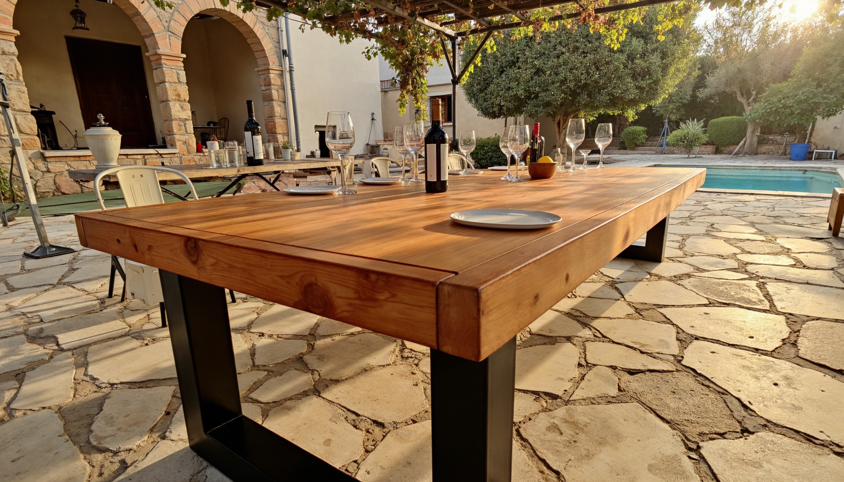 Dusk • 2.5m Outdoor Dining Table